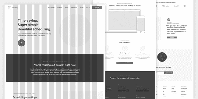 High-fidelityWireframe